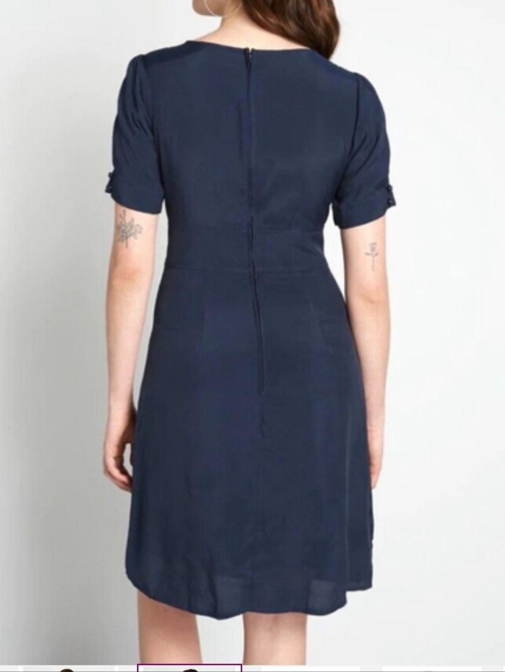 Modcloth Modest Keyhole Dress - Picture 2 of 11